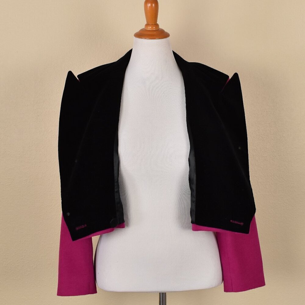 Vintage ESCADA by Margaretha Ley Crop Blazer Jacket - 42 - Picture 9 of 13